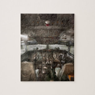 Quebra-cabeça Piloto - Cockpit - Precisamos de um piloto ou dois