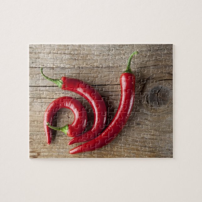 Quebra-cabeça Pimenta de pimentão vermelho (Horizontal)