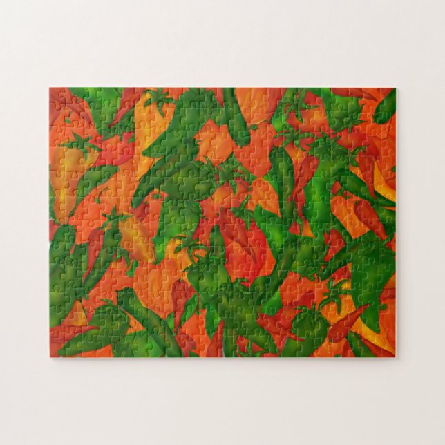 Quebra-cabeça Pimentos (Horizontal)