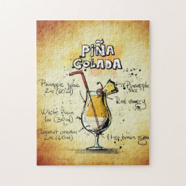 Quebra-cabeça Pina Colada Cocktail