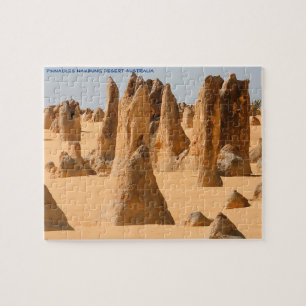 Quebra-cabeça Pináculos Deserto Nambung Austrália