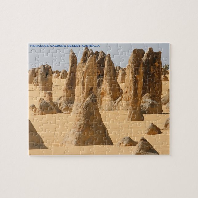 Quebra-cabeça Pináculos Deserto Nambung Austrália (Horizontal)