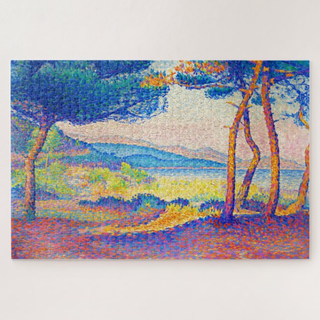 Quebra-cabeça Pinças de safra ao longo da costa (1896) (Horizontal)
