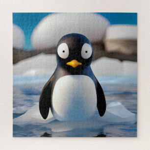 Quebra-cabeça Pinguim