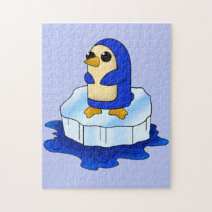 Quebra-cabeça Pinguim-Bebê Adorável