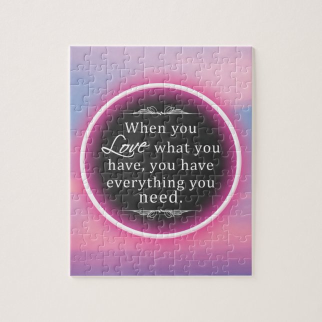 Quebra-cabeça Pink Clouds (Vertical)