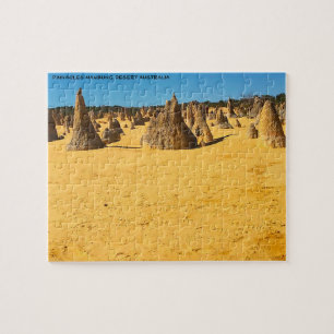 Quebra-cabeça Pinnacles Deserto de Nambung Austrália
