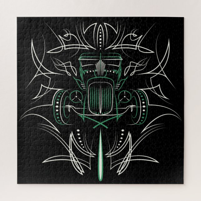 Quebra-cabeça Pinstriping Hot Rod (Vertical)