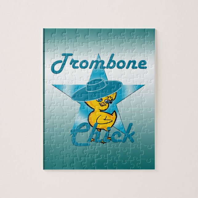 Quebra-cabeça Pintinho Trombone nº 7 (Vertical)