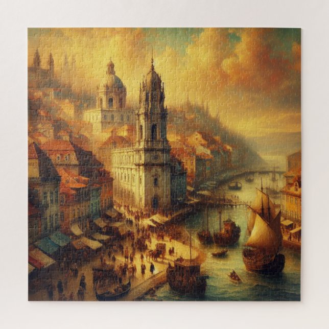 Quebra-cabeça Pintura a óleo do Renascimento (Vertical)