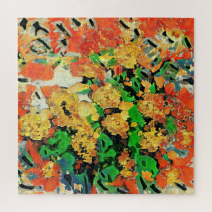 Quebra-cabeça Pintura A Óleo Retro: Monet Van Gogh