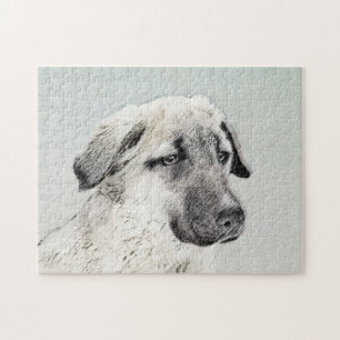 Quebra-cabeça Pintura Anatoliana Shepherd - Arte Original para C