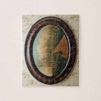 Quebra-cabeça Pintura da casa da quinta