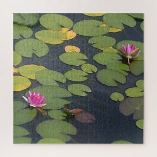 Quebra-cabeça Pintura da Flor de Água