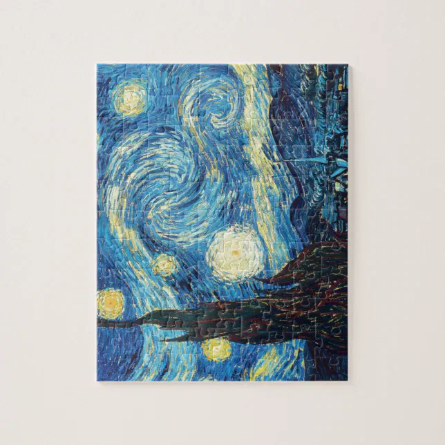 Quebra- Cabeça 1000 Peças Vincent Van Gogh - A Noite Estrelada - Lojas  França