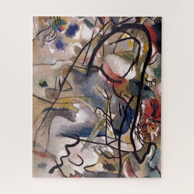 Quebra-cabeça Pintura de Abstrato de Arte Claasky Kandinsky (Vertical)
