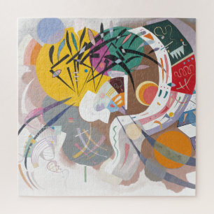 Quebra-cabeça Pintura de Abstrato de curva dominante de Kandinsk
