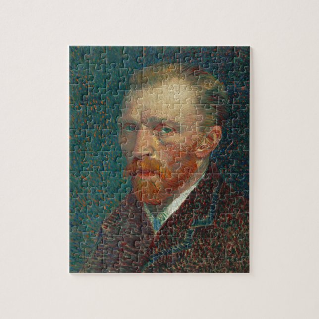 Quebra-cabeça Pintura de Arte Autoretrato Van Gogh (Vertical)