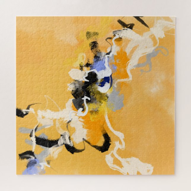 Quebra-cabeça Pintura de arte - Sol na praia (Horizontal)