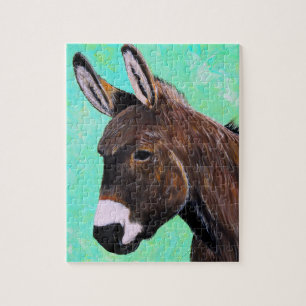 Quebra-cabeça Pintura de Donkey
