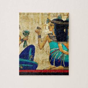 QUEBRA-CABEÇA PINTURA DE EGIPTO ANTIGO