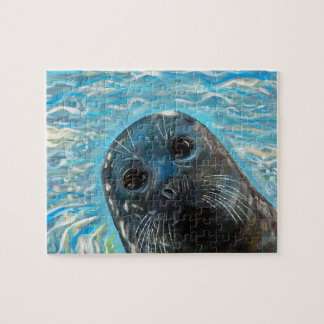 Quebra-cabeça Pintura de Foca Pop Up