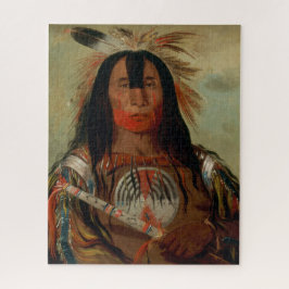 QUEBRA-CABEÇA PINTURA DE GEORGE CATLIN BUFFALO BULL