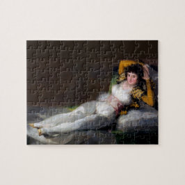Quebra-cabeça Pintura de Goya - Maja Vestida - La Maja Vestida