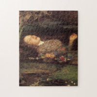 Pintura de Ofelia de Belas Artes