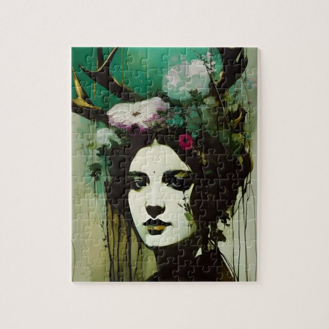 Quebra-cabeça Pintura de Pagan Woman (Vertical)