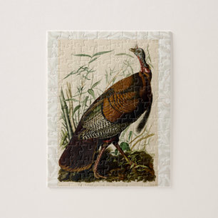 Quebra-cabeça Pintura de pássaros Selvagens de Audubon na Turqui