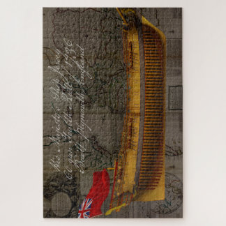 Quebra-cabeça Pintura de Perfil do Navio Jersey