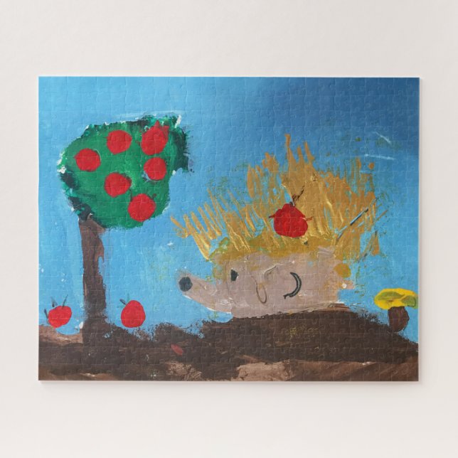 Quebra-cabeça Pintura de porco (Horizontal)