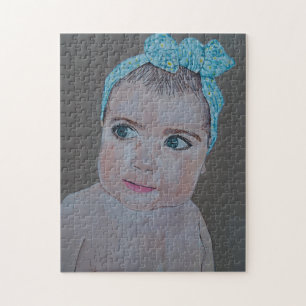Quebra-cabeça Pintura de retrato de bebê por Alfred Fox