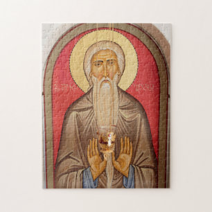 Quebra-cabeça Pintura de um Santo Idoso