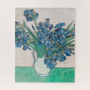 Quebra-cabeça Pintura de Vaso de Íris de Van Gogh Impressionismo