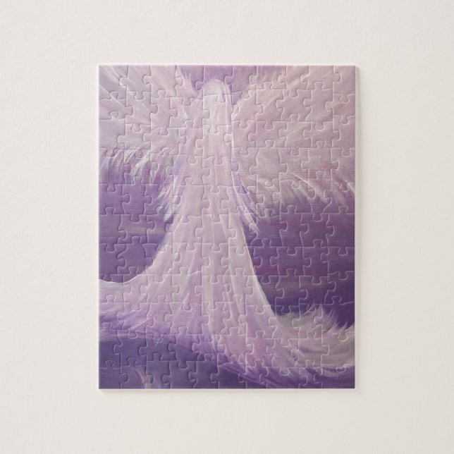 Quebra-cabeça Pintura do anjo-da-guarda (Vertical)