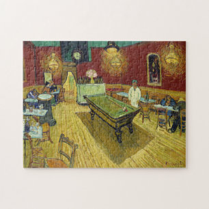 Quebra-cabeça Pintura do Café da Noite de Van Gogh