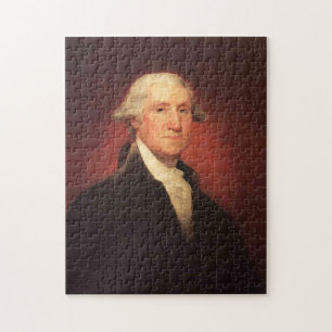 Quebra-cabeça Pintura do retrato de George Washington do vintage