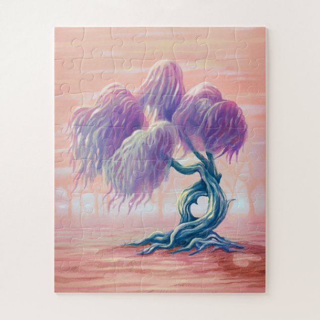 Quebra-cabeça Pintura em Árvore de Amor Selvagem (Vertical)