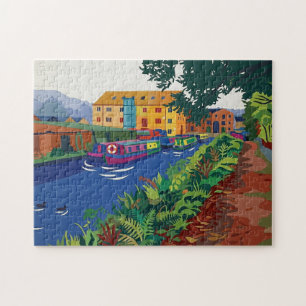 Quebra-cabeça Pintura em estilo fauvista da Bacia do Canal de So