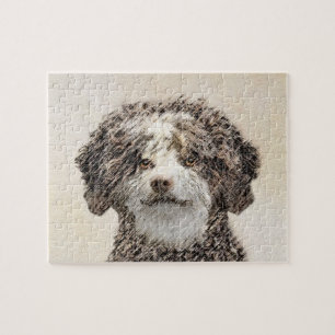 Quebra-cabeça Pintura Espanhola de Cachorros - Arte Cachorra Ori