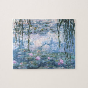 Quebra-cabeça Pintura Impressionista de Lírios Aquáticos de Clau