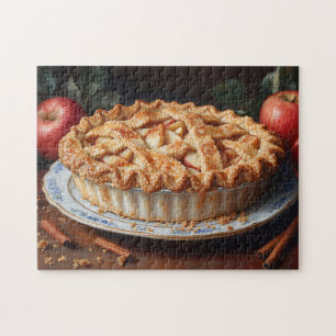 Quebra-cabeça Pintura Inspirada na Pie Vintage da Apple