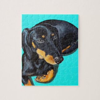Quebra-cabeça Pintura Miniatura Dachshund
