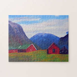 Quebra-cabeça Pintura na Noruega