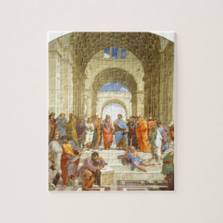 Quebra-cabeça Pintura original "A escola de Atenas" de Raffaello