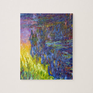 Quebra-cabeça Pintura original "Os Lírios de Água" de Claude M