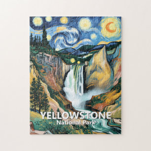 Quebra-cabeça Pintura Personalizada das Cataratas Inferiores de
