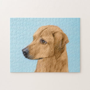 Quebra-cabeça Pintura Ridgeback da Rodésia - Arte Canina Origin